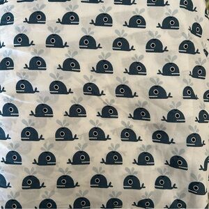 🐳 (4pc) Blue Whale Bedding Sheet Set